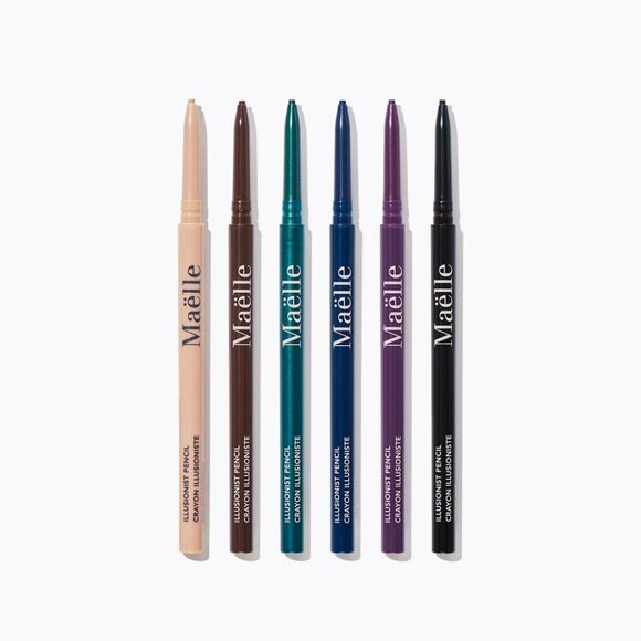 Maelle Other - Maelle ILLUSIONIST EYELINER PENCILS - Six (6x) ultra fine eyeliner shades